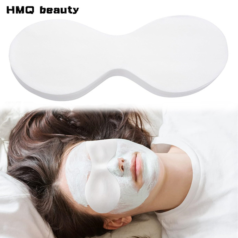 Skincare Finally Found You - แผ่นมาส์กตาผ้าฝ้ายแบบใช้แล้วทิ้ง 1000/500 ชิ้น ผลิตภัณฑ์จากธรรมชาติ แผ่นมาส์กตาบางเฉียบ อุปกรณ์ดูแลผิว