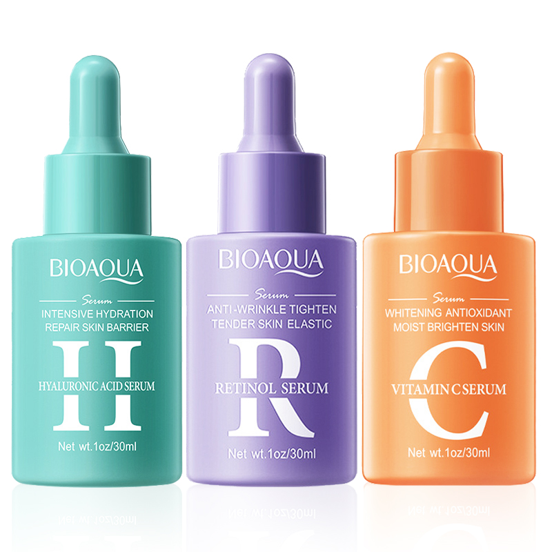 Ceramide Moisturizer - 1/3pcs BIOAQUA Vitamin C Retinol Hyaluronic