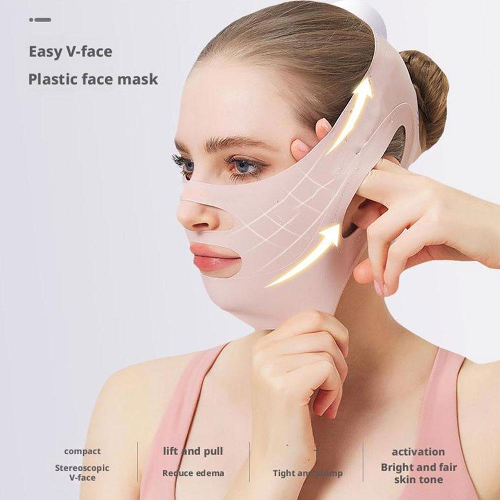Skincare Finally Found You - ผ้าพันหน้ากระชับรูปหน้า V ช่วยยกกระชับผิวหน้า ลดเลือนริ้วรอย ระบายอากาศได้ดี ยืดหยุ่น