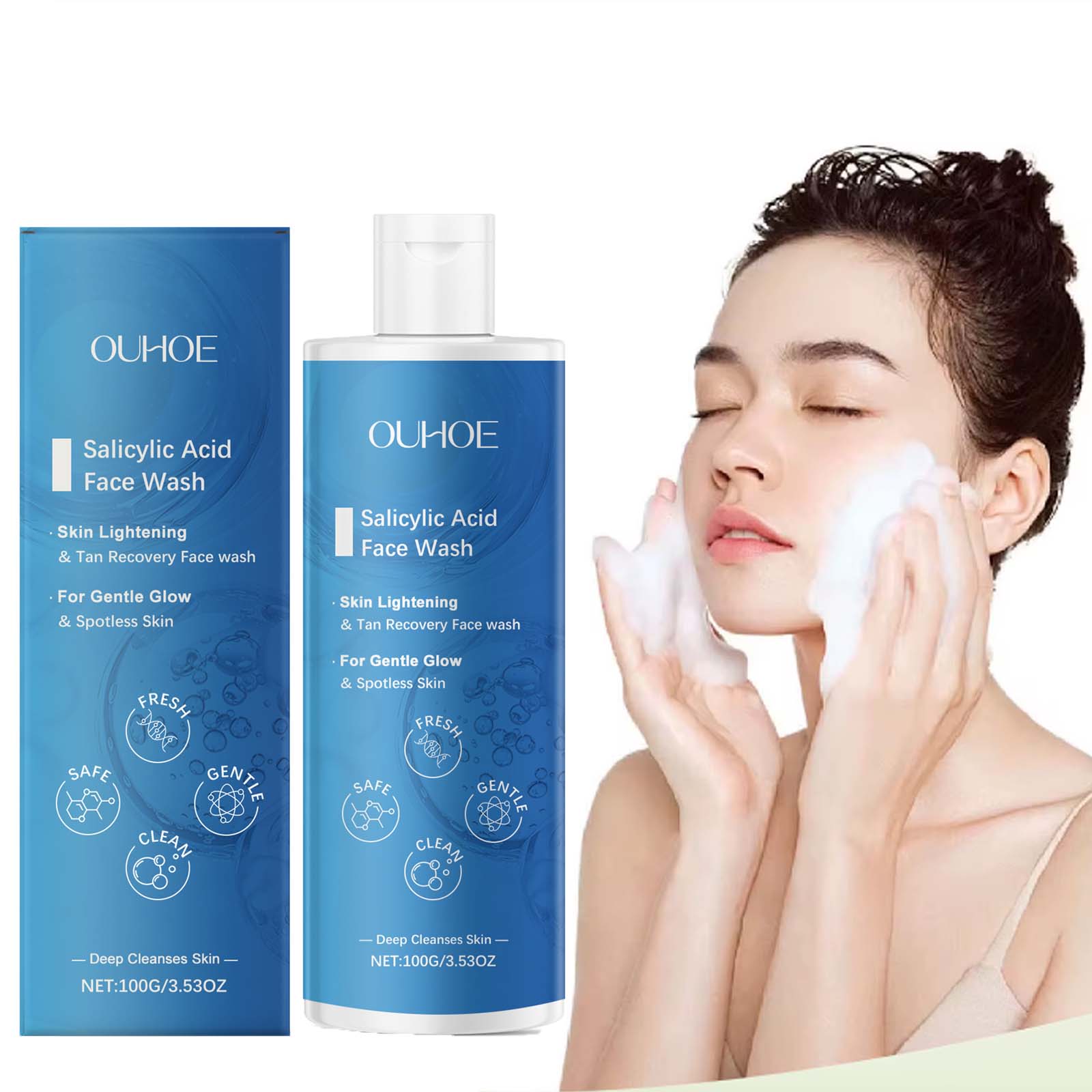 Salicylic Acid Cleanser - Salicylic Acid Facial Cleanser สิว Moisturizing