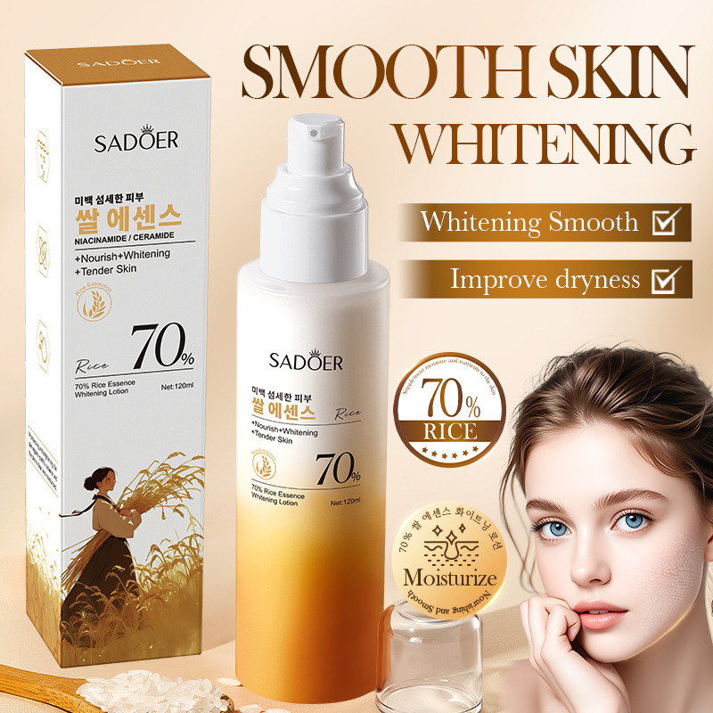 Ceramide Moisturizer - เอสเซนส์บำรุงผิวหน้าขาวใส SADOER ช่วยเพิ่มความชุ่มชื้น ต่อต้านริ้วรอย บำรุงผิวหน้าให้ชุ่มชื้น เซรั่มบำรุงผิวหน้าสไตล์เกาหลี