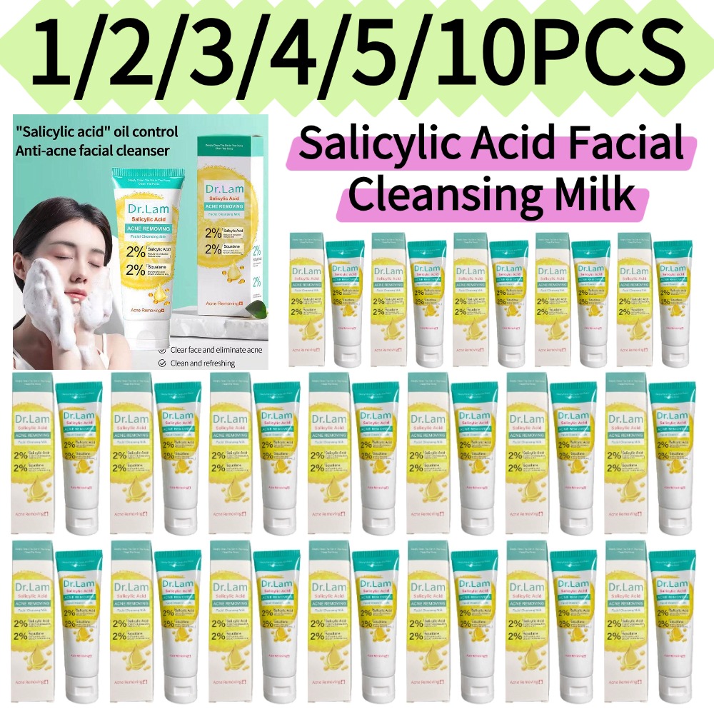 Salicylic Acid Cleanser - 1/2/3/4/5/10PCS ซาลิไซลิก แอซิด เฟเชียล คลีนเซอร์ เจนเทิล
