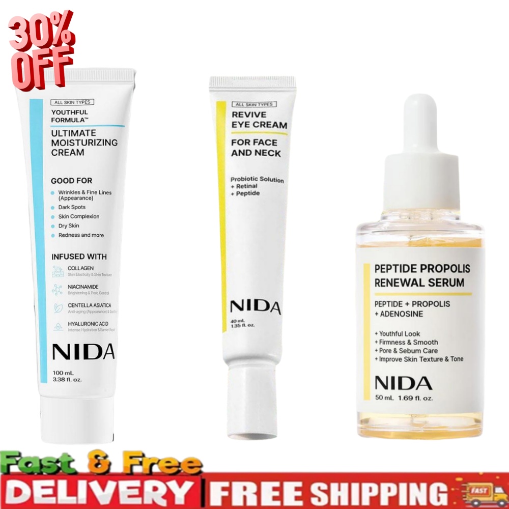 Ceramide Moisturizer - เกาหลี NIDA มอยส์เจอร์ไรซิ่ง อัลติเมท ครีม แอนตี้เอจจิ้ง