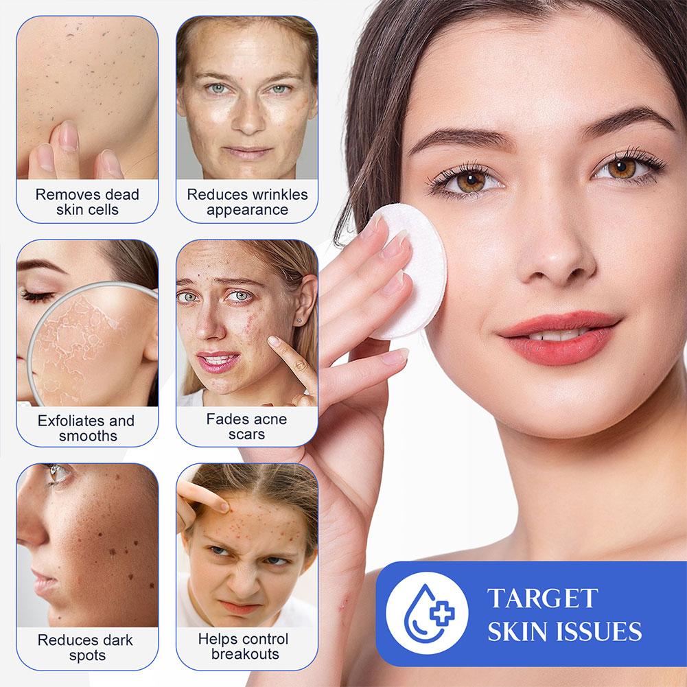 Glycolic Acid Facial Pads Exfo - Salicylic Acid Cleanser บทวิจารณ์และราคา