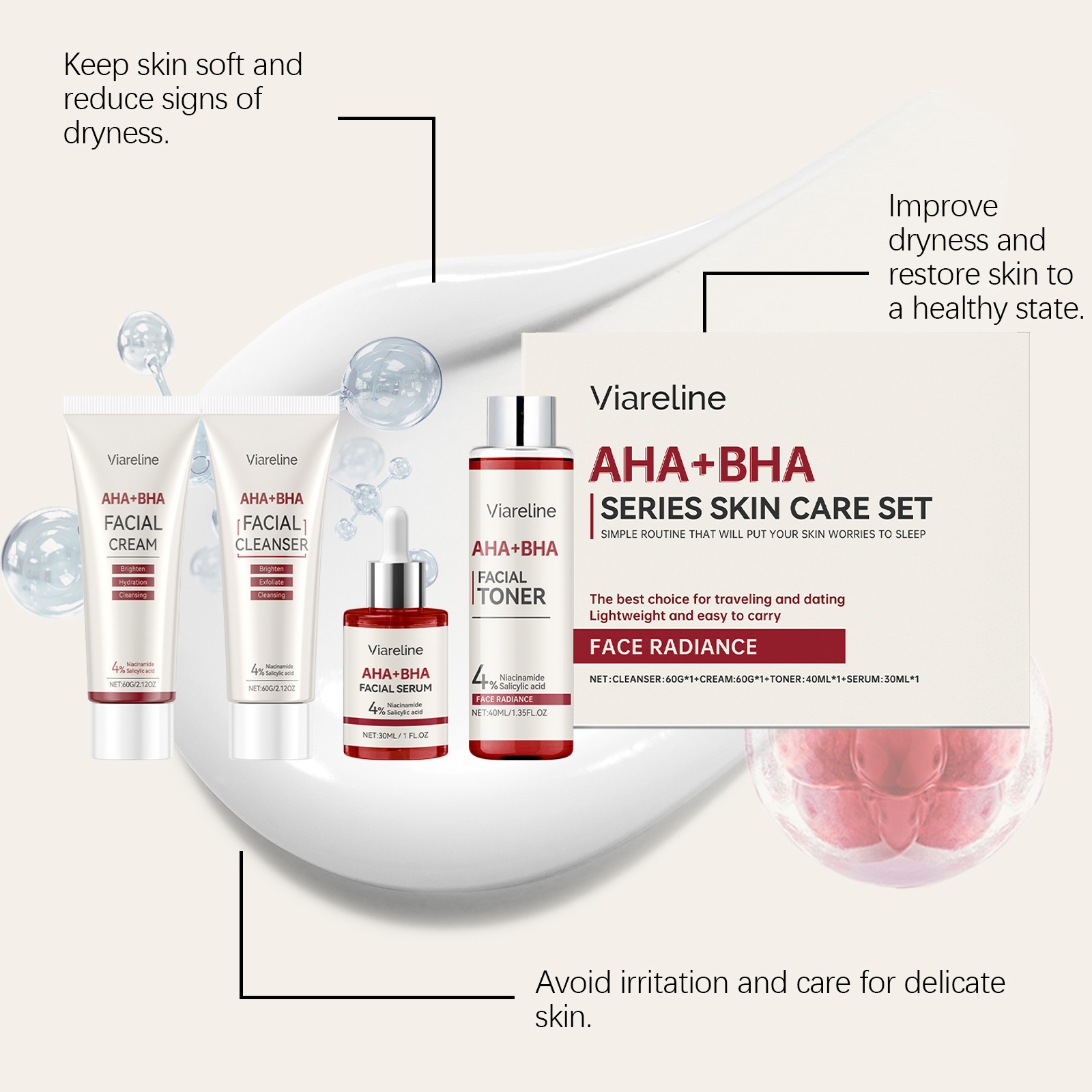 กรดซาลิไซลิก AHA BHA ชุดผลิตภั - Salicylic Acid Cleanser บทวิจารณ์และราคา