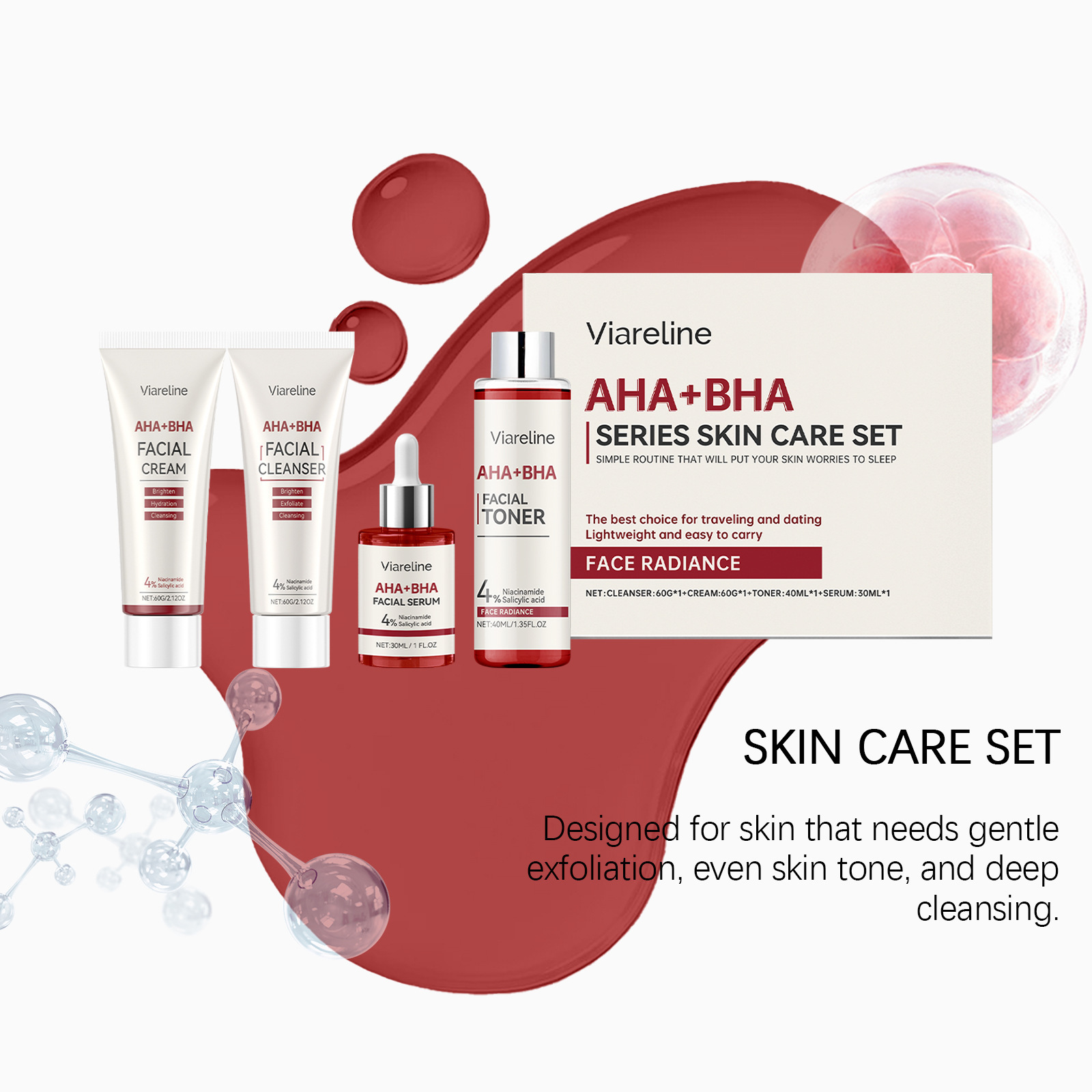 กรดซาลิไซลิก AHA BHA ชุดผลิตภั - Salicylic Acid Cleanser บทวิจารณ์และราคา
