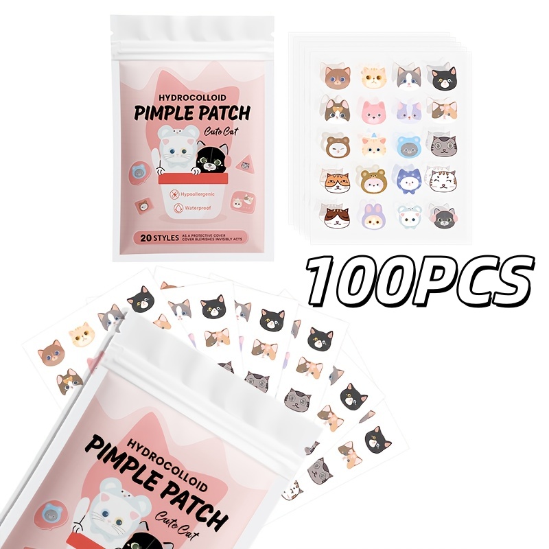แผ่นแปะสิวรูปแมวน่ารัก 100 ชิ้ - Skincare You บทวิจารณ์และราคา