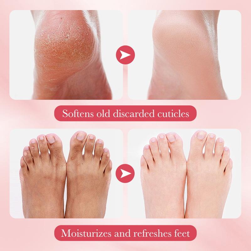 มาส์กเท้าผลไม้ SADOER 1 คู่ มา - Skincare Exfoliating บทวิจารณ์และราคา